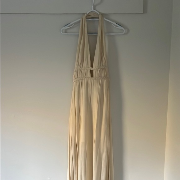 ILLA ILLA | Dresses | Illa Illa Cream Halter Sundress For Brides | Poshmark